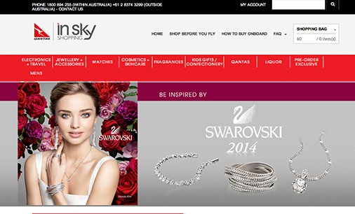 iMac - Qantas In Sky Shopping