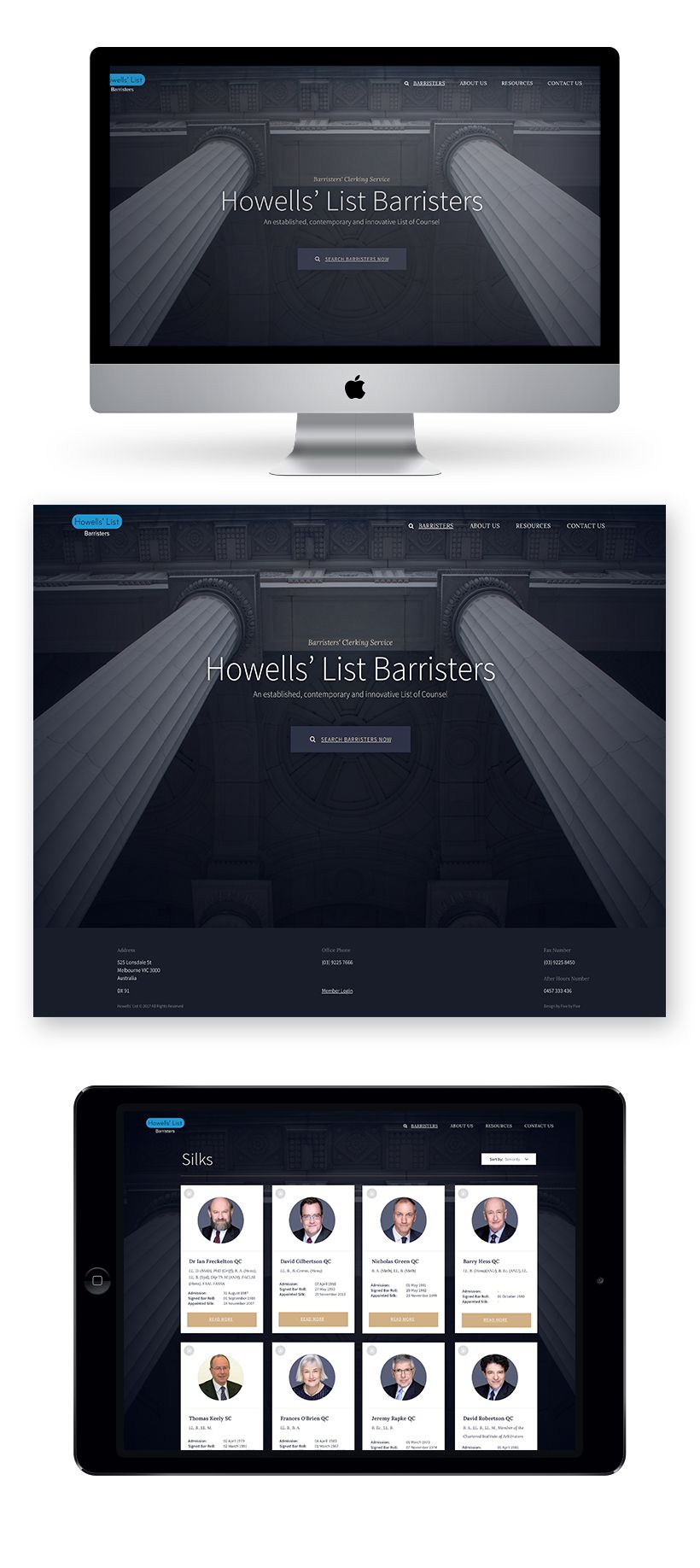 Howells’ List Site