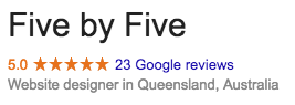 Five By Five Google Review