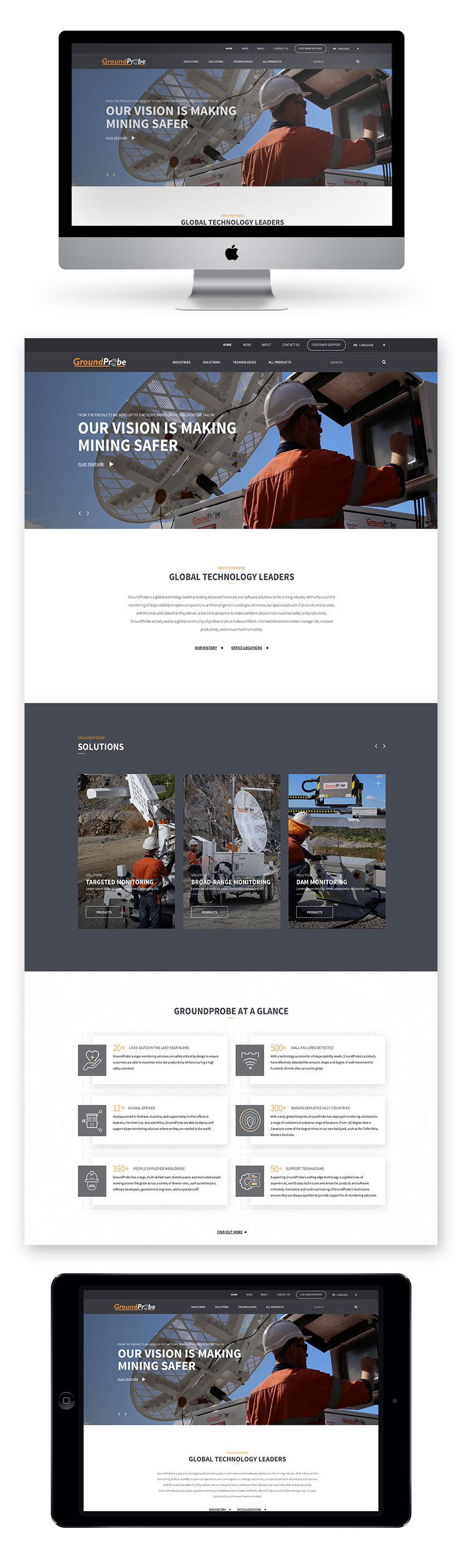 GroundProbe Site