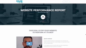 WEBSITE PERFORMANCE REPORT