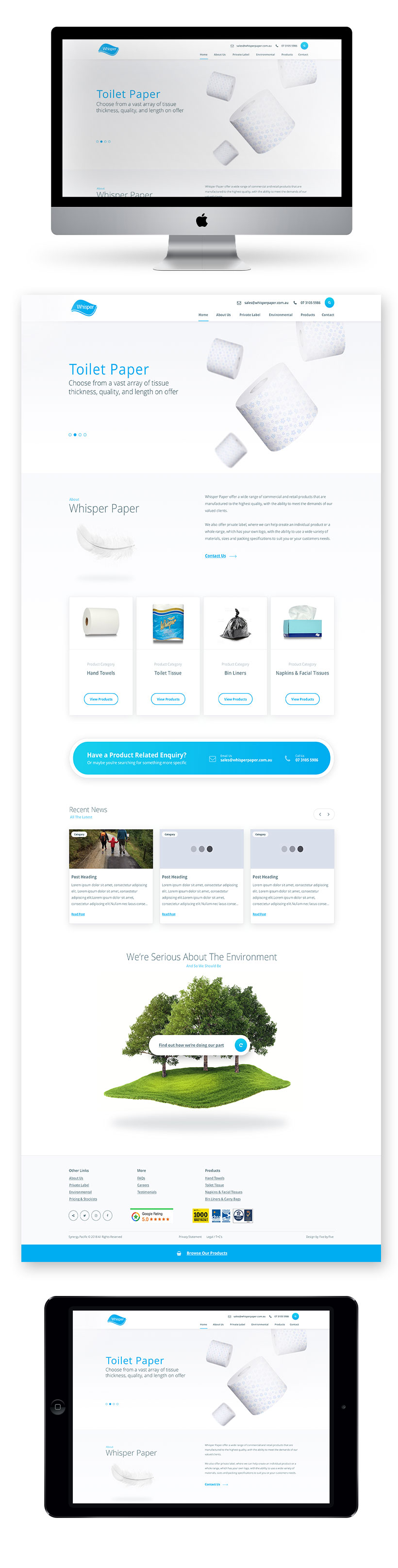 Whisper Paper Site