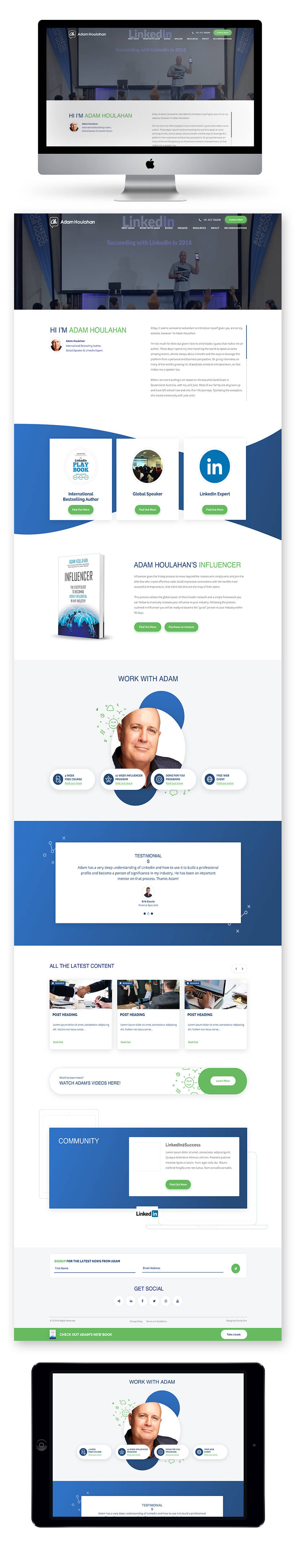 Adam Houlahan Site