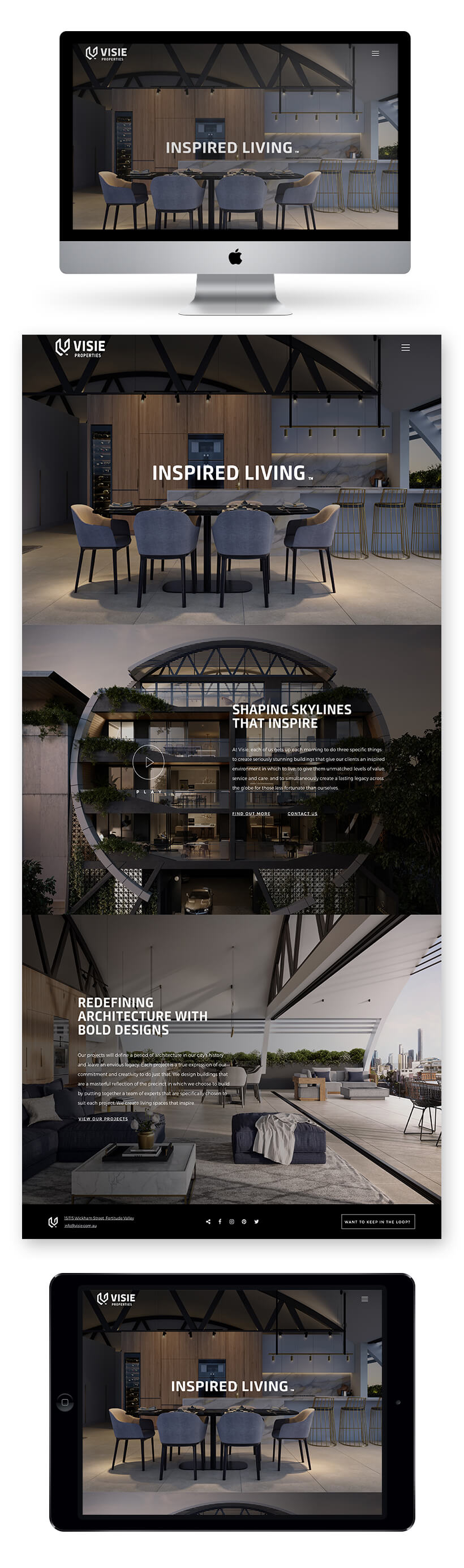 Visie Properties Site