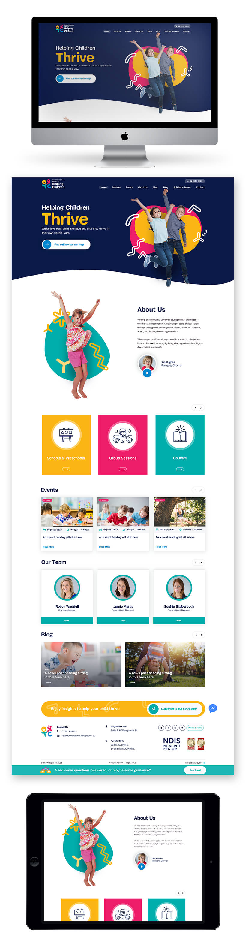 Occupational Therapy Helping Children Site