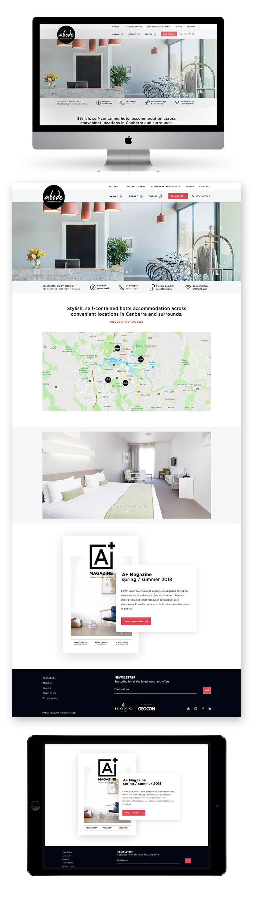 Abode Hotels Site
