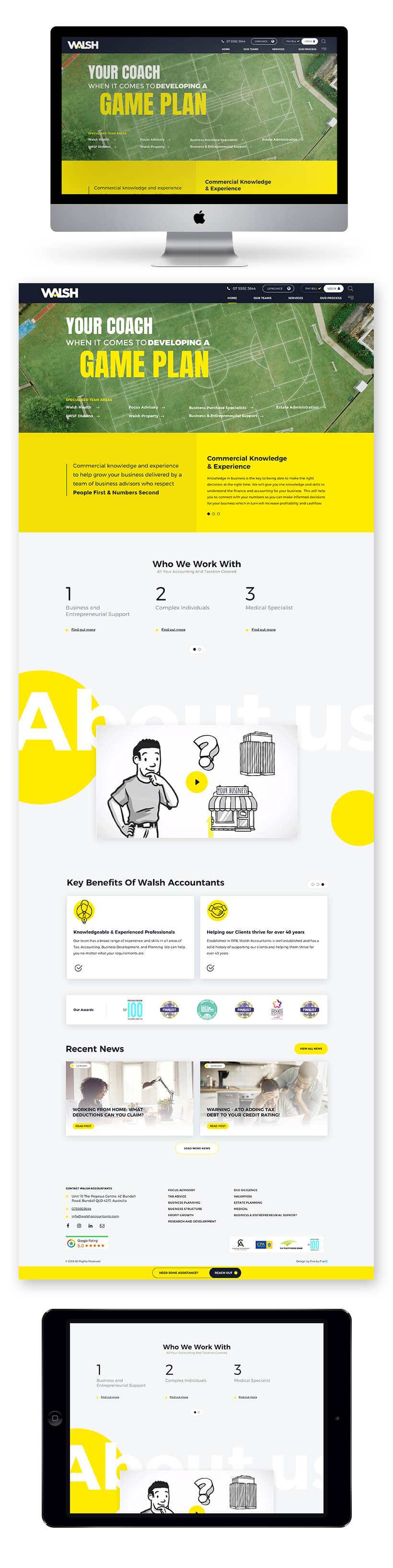 Walsh Accountants Site