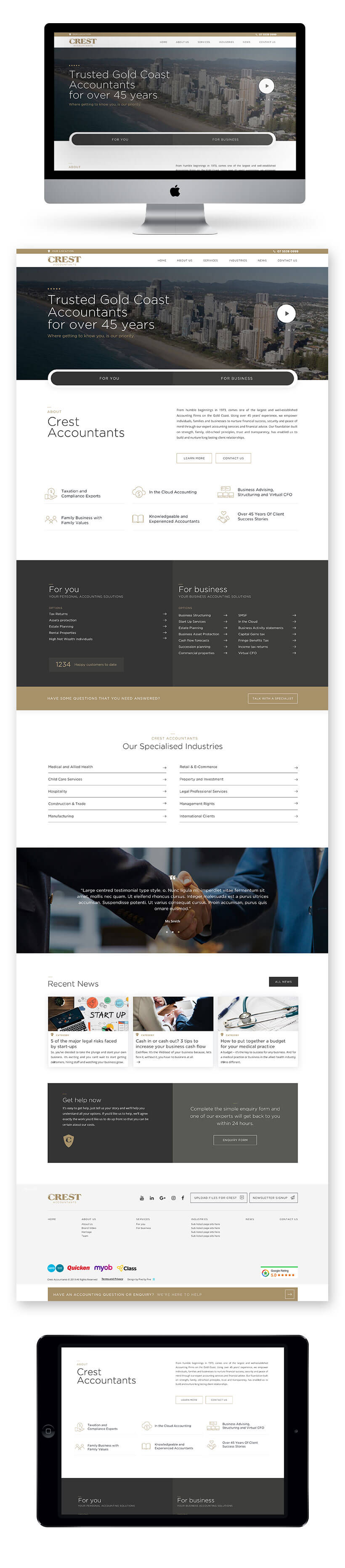 Crest Accountants Site