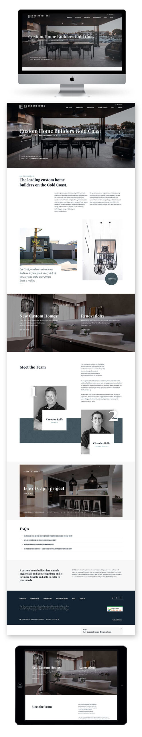 CMR Constructions Site