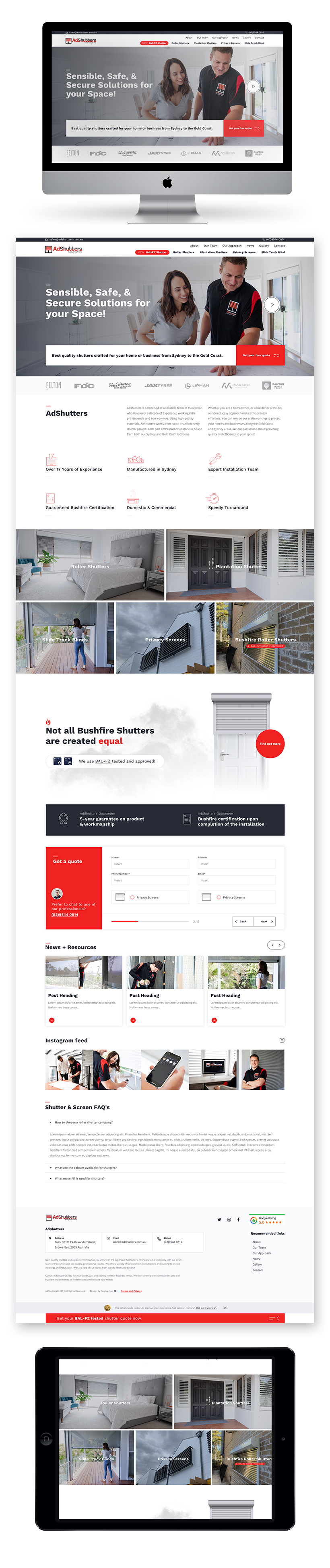 AdShutters Site