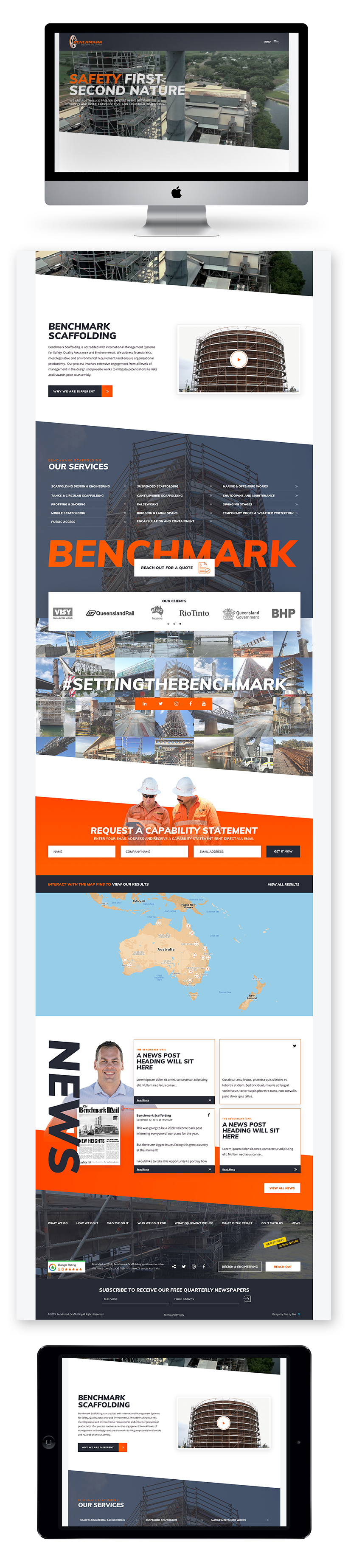 Benchmark Scaffolding Site