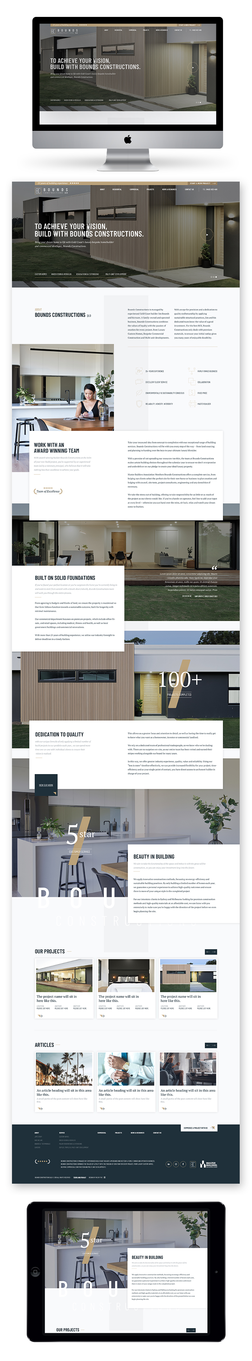 Bounds Homes & Construction Site