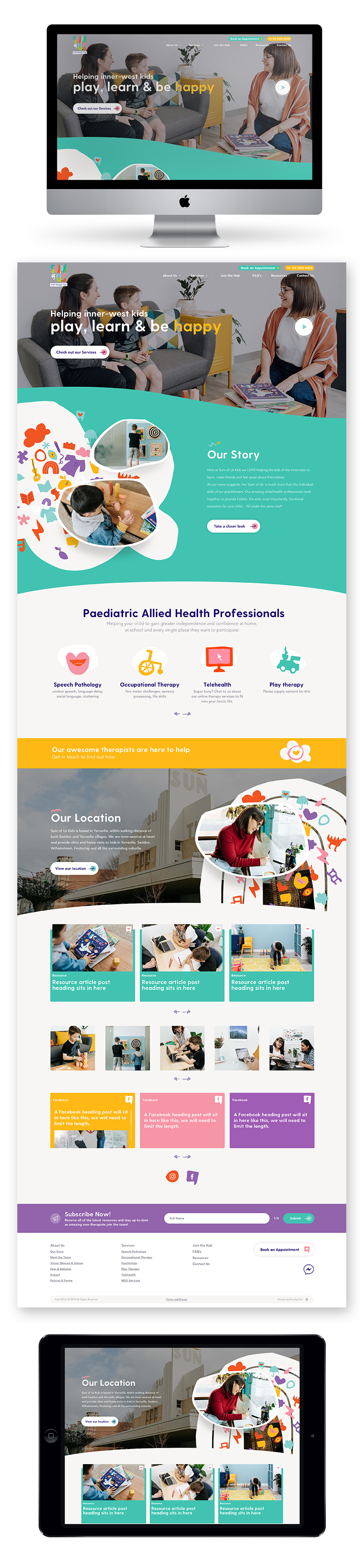 Sum Of Us – Kids Therapy Hub Site