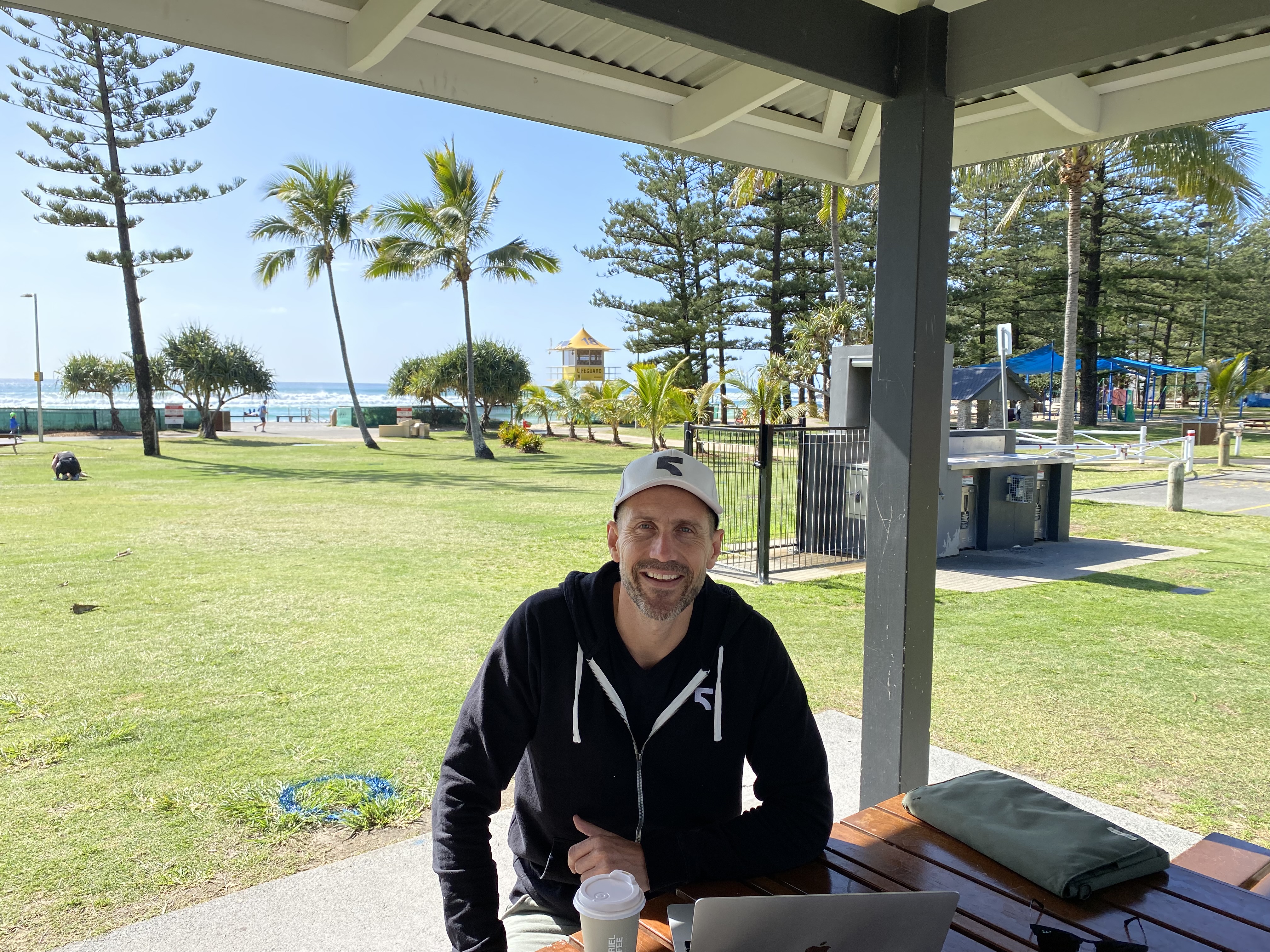 Jon Hollenberg Working Burleigh Heads