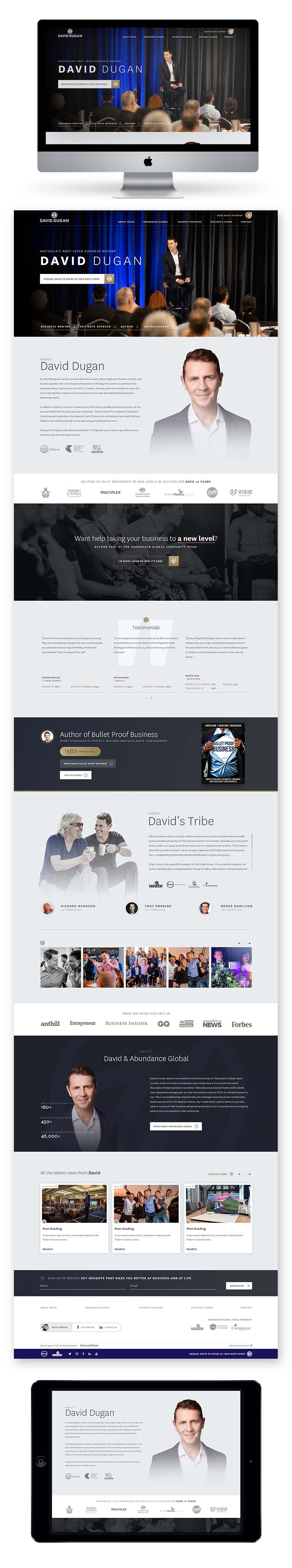 David Dugan Site