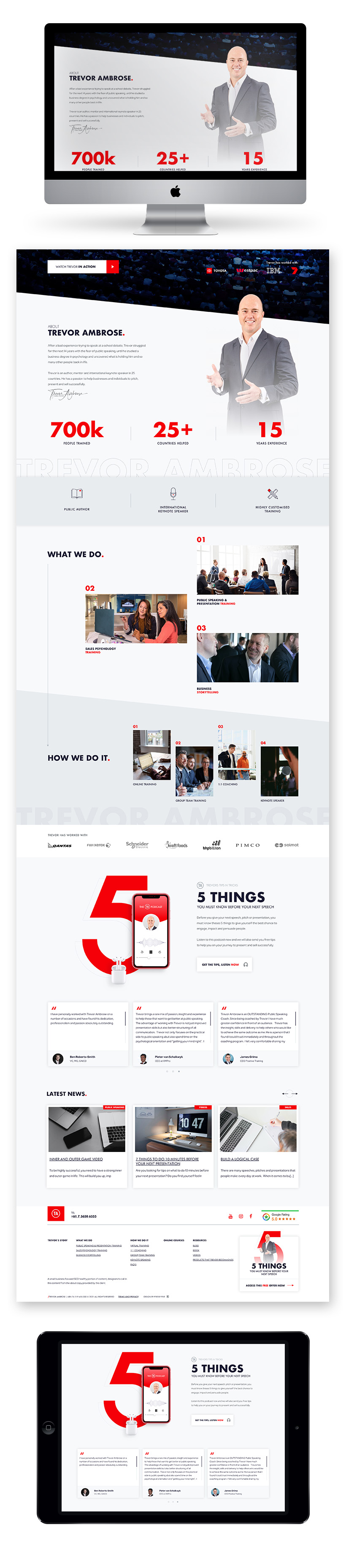 Trevor Ambrose Site