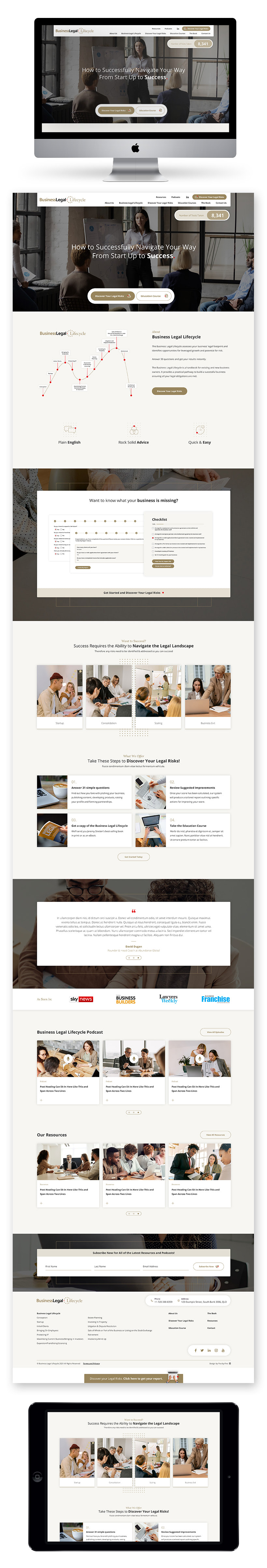 Business Legal Lifecycle Site
