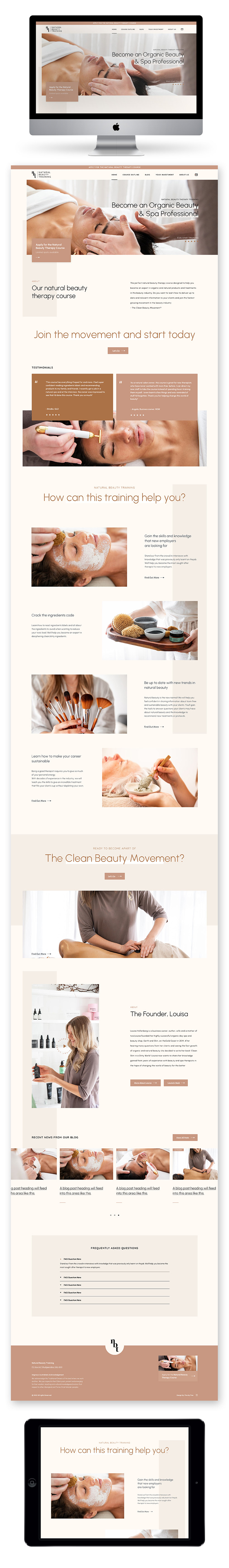 Natural Beauty Training Site