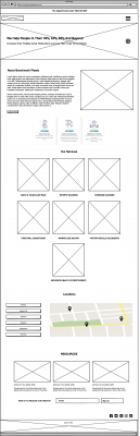 Homepage Wireframe 2 how to choose a web design company